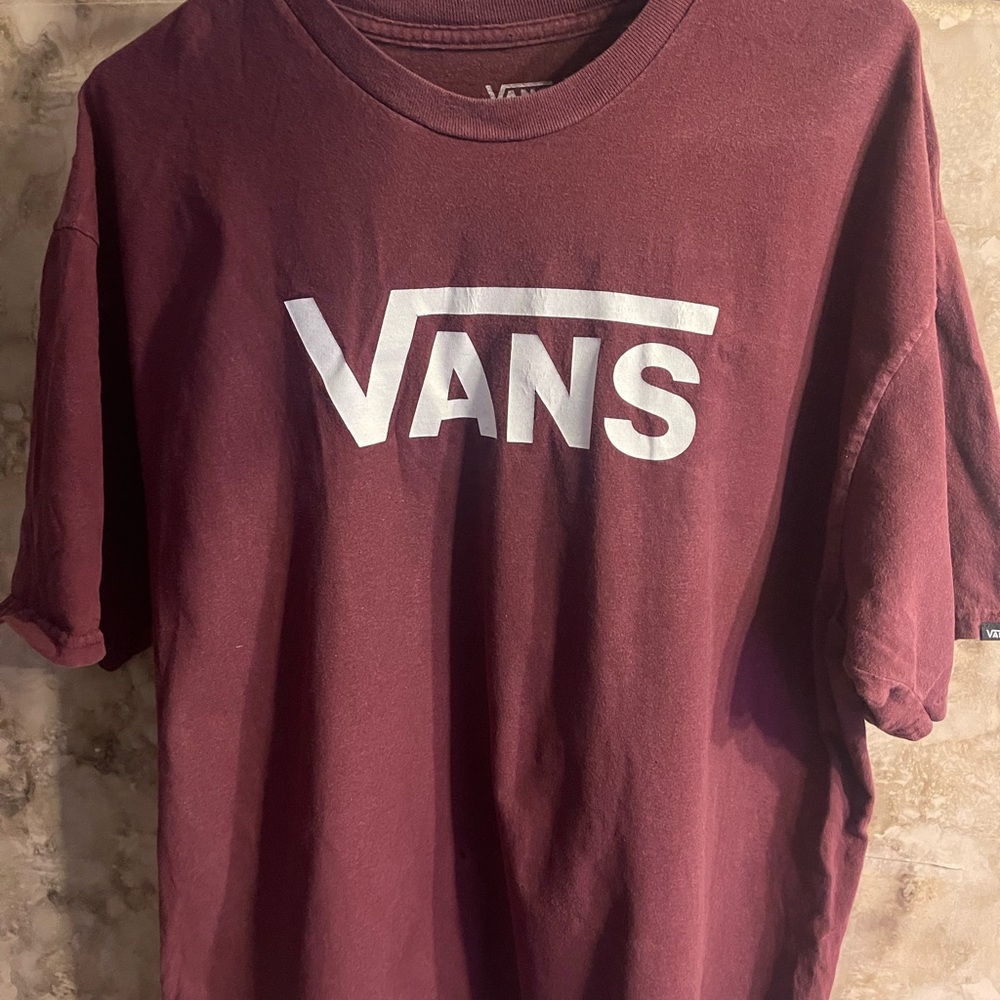Vans Shirt XL Red